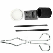 6x Graphite Ingot Crucible Mold Set Torch Melting Tool Kit For Gold  Silver HOT