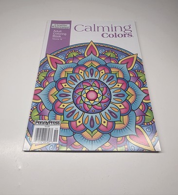 Creative Expression Calming Colors  Adult Coloring Books Volume 19 RP