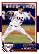 2017 USA Baseball Stars and Stripes #72 Braxton Garrett - BB