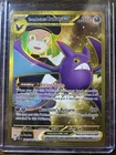 Team Rocket's Crobat ex 242/182 Destined Rivals Hyper Rare Gold Holo Pokemon TCG