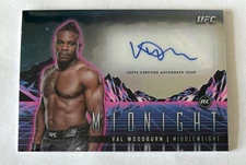 2024 Topps Midnight UFC Val Woodburn Horizon RC Auto