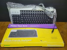Evoluent Reduced Reach USB Keyboard - New In Box - Saves room for RH Mouse