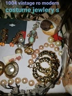Vintage Costume Jewelry Lot Designer Mix Reseller Bulk Lot Vintage Jewelry Lot