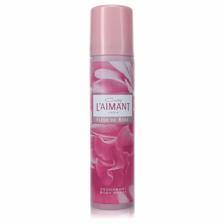 L'aimant Fleur Rose Deodorant Spray By Coty - 2.5 oz L'aimant Fleur Rose Deodorant Spray By Coty - 2.5 oz