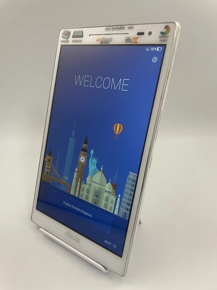 Asus Zenpad 8.0 Z380M P00A White Wi-Fi 8GB 5MP 1GB Ram Cheap Android Tablet - Image 3 of 4