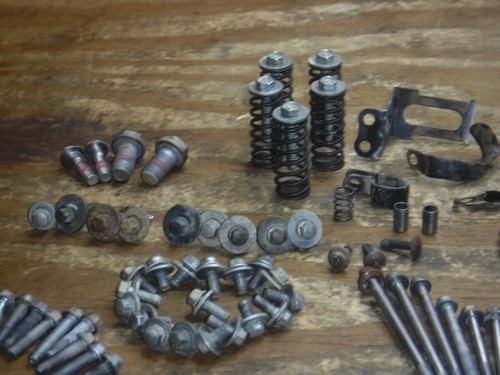 2011 Kx450f (A) Bolt Kit Motor Bolts Frame Fitting Bolts Bolt Kit - Picture 2 of 9
