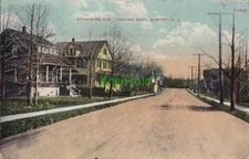 Postcard Sunnyside Ave Looking East Dumont NJ