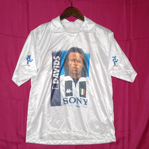 JUVENTUS DAVIDS SHIRT VINTAGE 90S YOGA CALCIO CAMPIONI ADVERTISING MATERIAL JUVE - Picture 9 of 11