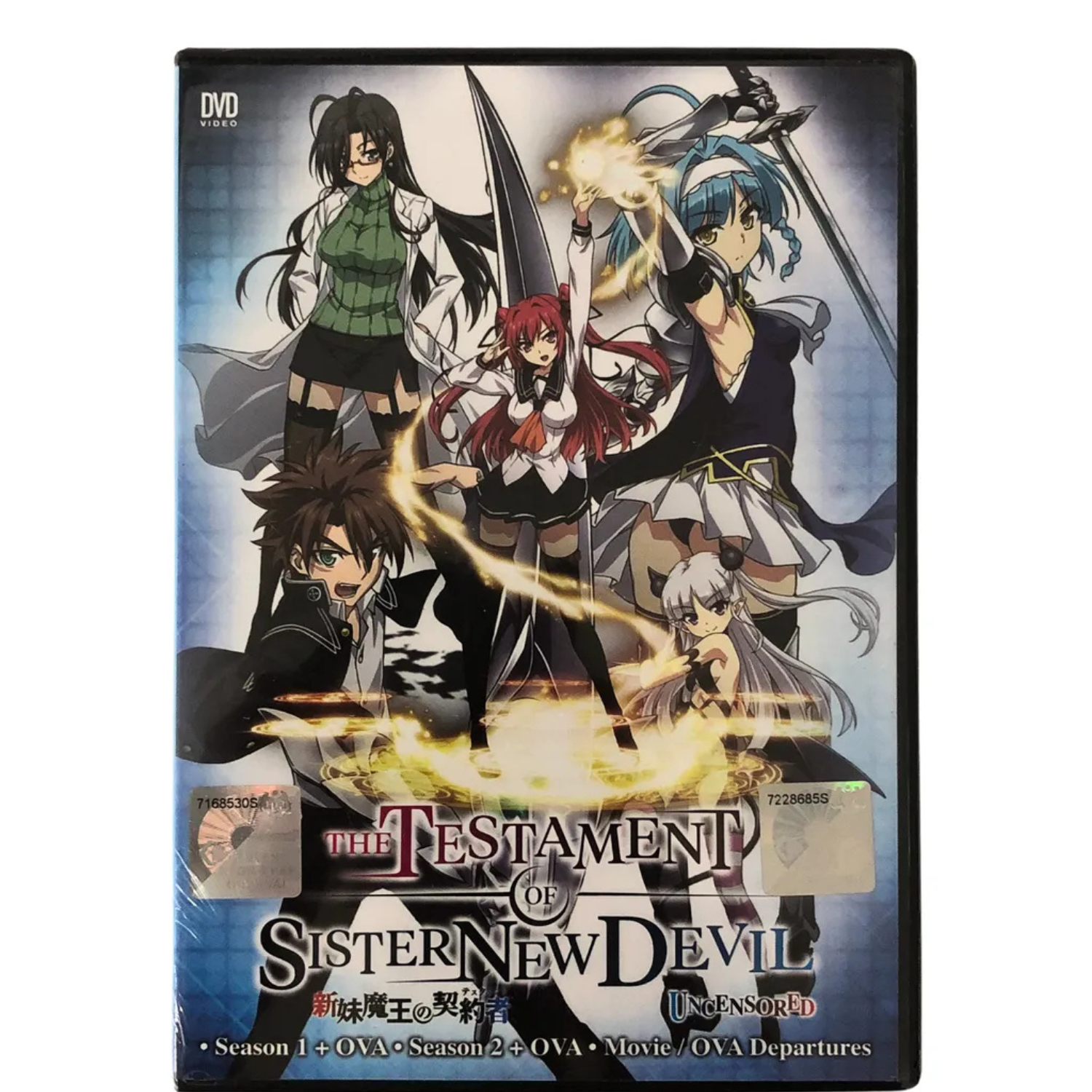 DVD Anime The Testament of Sister New Devil Season 1+2 +OVA+Movie English Dubbed