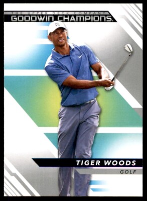 Tiger Woods 2022 Upper Deck Goodwin Champions #25 Golf | eBay