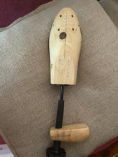 Vintage Wooden Shoe Horn Tree Men Large Size 11-14 Made In China 1 Each