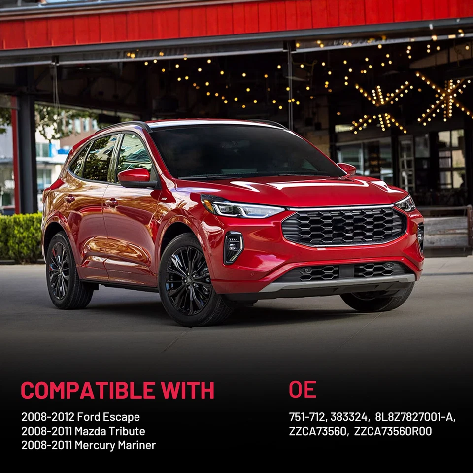 Se adapta a regulador de ventana eléctrica Ford Escape 2008-2012 con motor lado del conductor trasero Foto 4 de 4