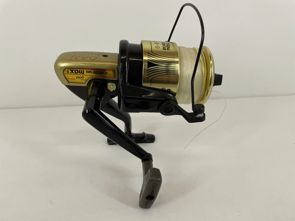 Abu Garcia Cardinal Gold Max 9 Spinning Reel, 5 Ball Bearings