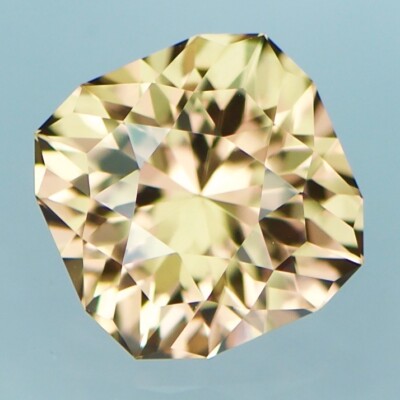 2.07ct Natural  Zircon , Custom Cut , 6.62 MM , Video Link In Description!!