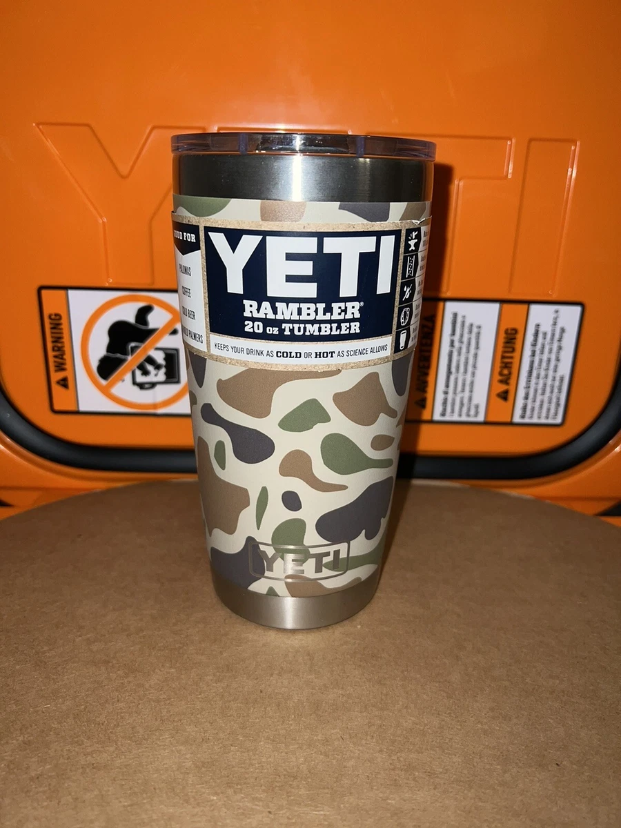 Yeti OG CAMO 20oz Tumbler- NWT- Rare & discontinued