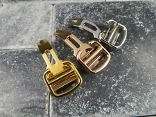 18mm CARTIER Stainless Deployment Buckle Folding Clasp Yellow Pink Rose Gold x1