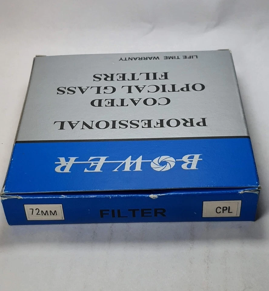 72mm Bower Circular Polarizer CPL Glass Lens Filter P-CL 72 mm 72 PL-C Japan - Image 4 of 4