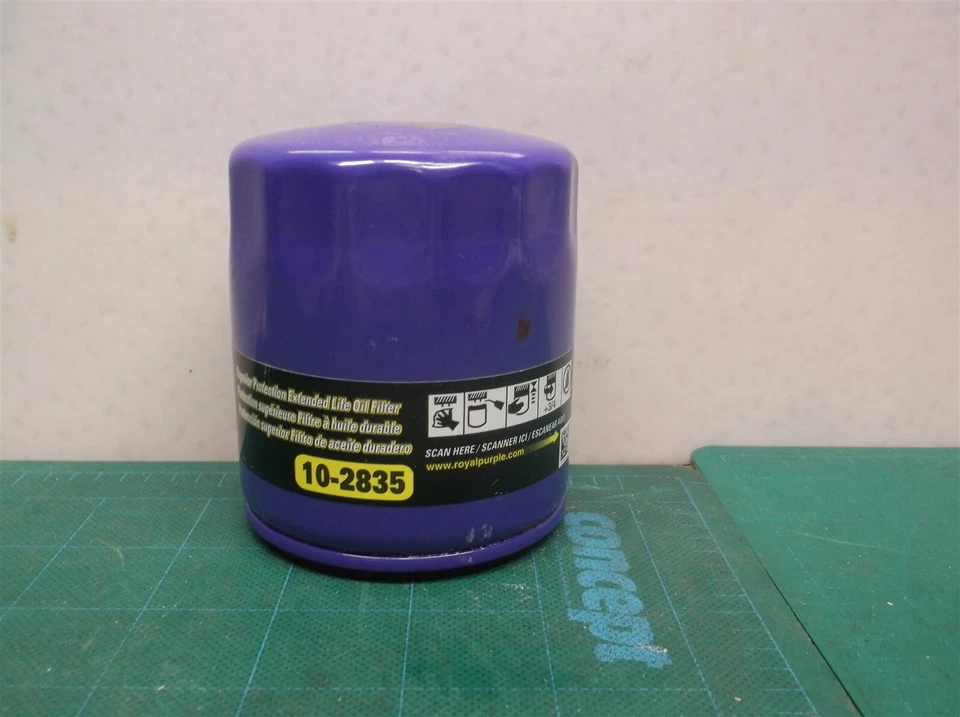 Filtro de aceite Royal Purple 10-2835 filtros de aceite de vida prolongada fs1 Foto 2 de 4