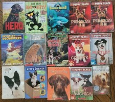 Lot of 14 Pre Teen Chapter Books Animals Puppy Palace Scholastic Kids Children