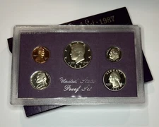 1987 Clad Proof Set U.S. Mint Original Government Packaging OGP-Free Shipping!