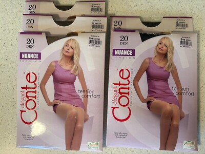 Conte Nuance Tension 20 den -  Microfibre Women Pantyhose 5 pair lot