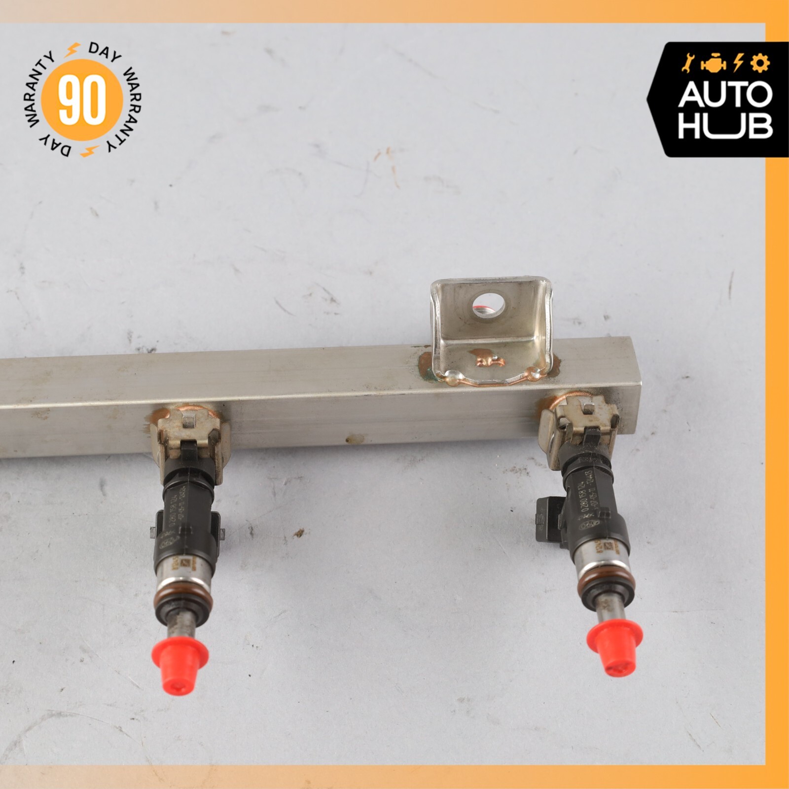 Maserati GranTurismo M145 Fuel Injection Rail Line w/ Injectors Left OEM 23k