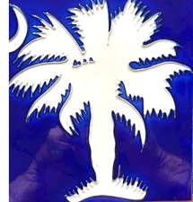Palm Tree 8x8 Decorative Wall Art Ceramic Tile  New Backsplash Gift Kitchen Bath