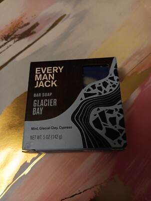 Every Man Jack Cold Plunge Mens Bar Soap - Glacier Bay Scent 1 Bar