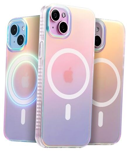 Hue - for Case [Compatible with Magsafe] iPhone 15 Plus Holographic Iridescent