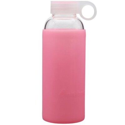 BONSON NOVEITY DURABLE WATERBOTTLE WITH SILCICONE COVER