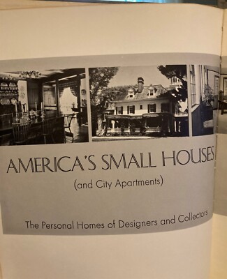 America's Small Houses Hardcover Williams Interior examples 1964 PET RESCUE
