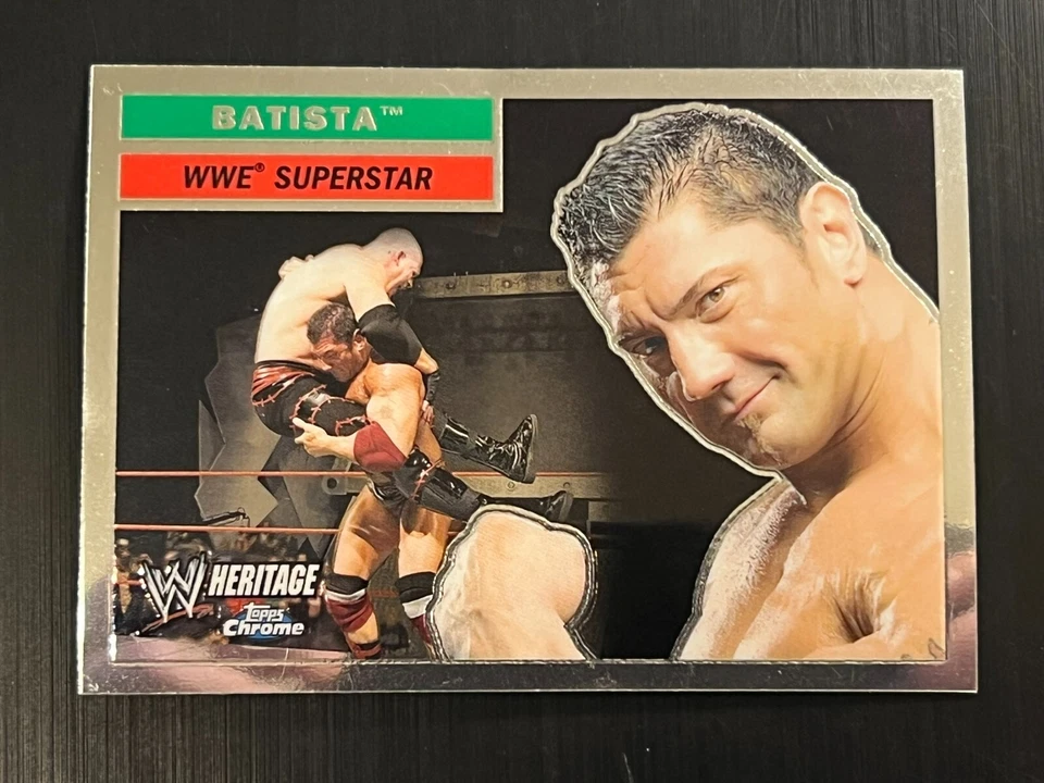 2006 Topps Heritage Chrome WWE - Image 2 of 4