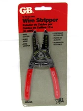 Gardner Bender GB GS-55 Wire Stripper Cutter 10-20 AWG Made In USA NOS