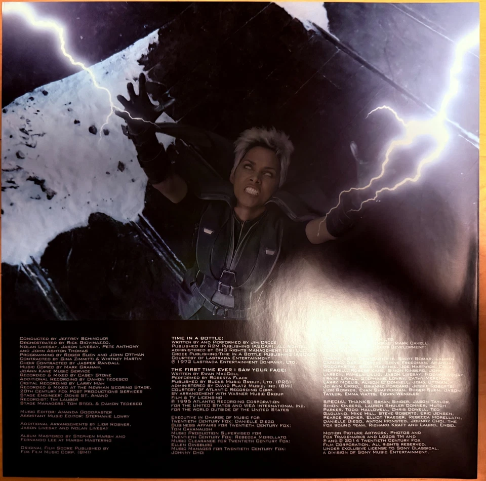 X-Men Days Of Future Past - OST - Limted Edition 2LP - Grey/Blue Colour Vinyl - Image 2 of 4