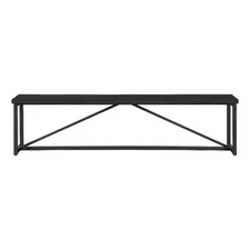 Moe's Home Collection Sierra Wood Benche Black Color