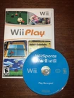 New ListingWii Play and Wii Sports (Nintendo Wii, two game lot)