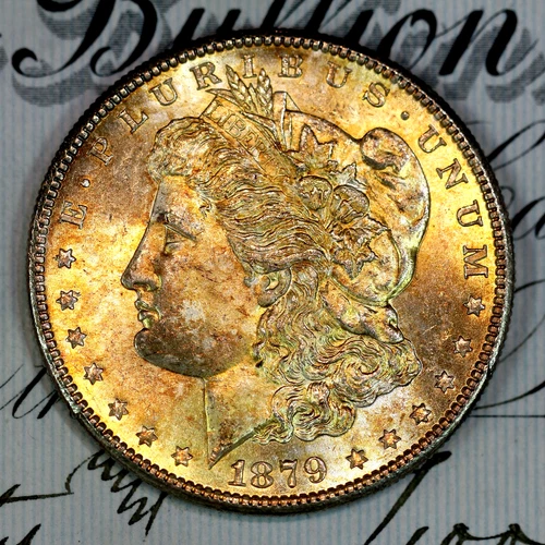 * 1879-S * SUPERB+ GEM BU MS MORGAN SILVER DOLLAR * FROM ORIGINAL COLLECTION