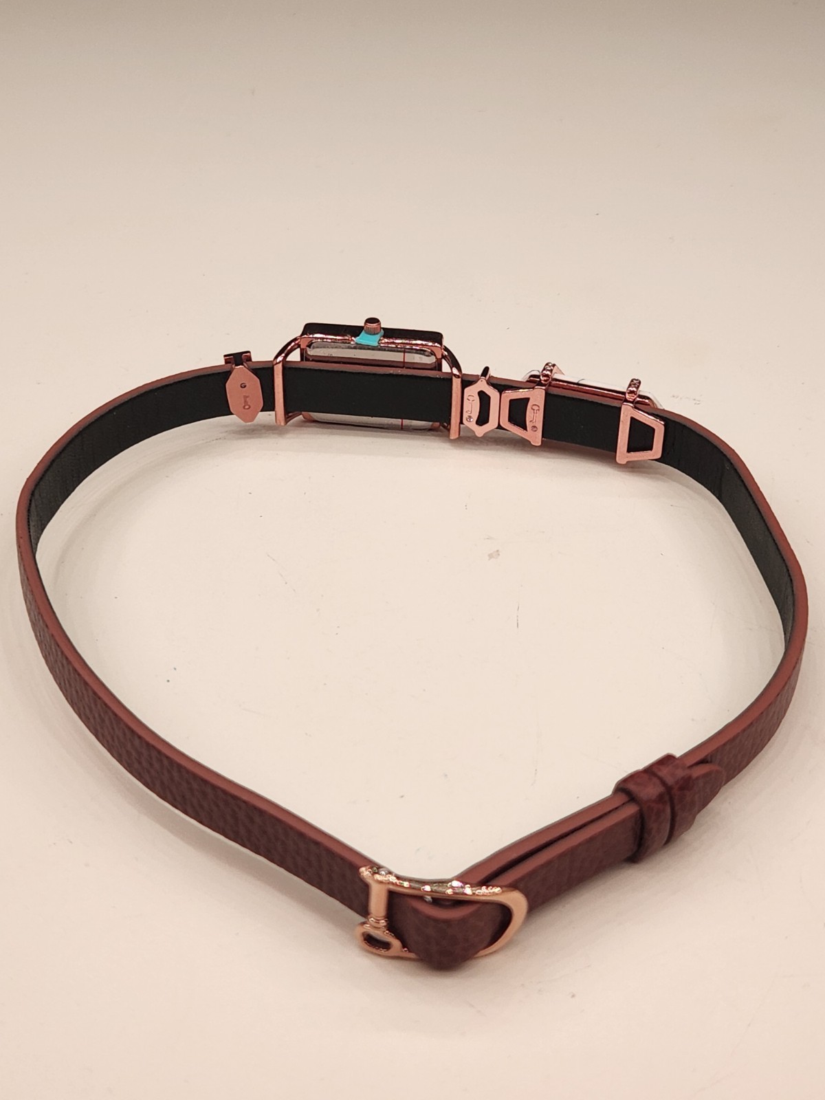 KEEP Women’s Rose Tone Rectangular Quartz Watch B… - image 3