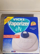 Vtg Vicks Warm Steam Vaporizer w/ Nightlight V150 1.5 Gallon 2005 USA NOS Tested