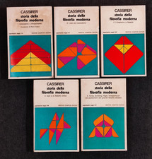 Cassirer - Storia della filosofia moderna - 5 volumi - Newton Compton Editori
