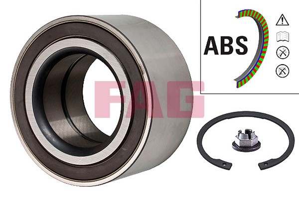 Schaeffler Fag Radlagersatz 713 6789 70 FüR Ford Max Kuga CB7 DM2 Dxa Focus 3 2-image
