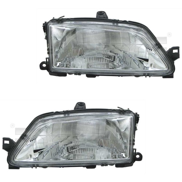 Scheinwerfer Set Links & Rechts H4 FüR Peugeot 306 Cabriolet 7D N3 N5 7A 7C 7E-image