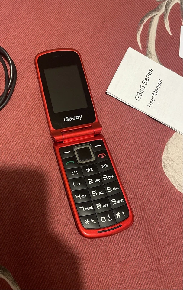 Uleway 2G G380D-SE Flip Phone for Seniors Large Buttons, SOS, Torch, FM Radio - Image 4 of 4