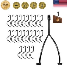 24 Pack Cabinet Door Painting Hangers No-drill Carbon Steel Spray Paint Hook... 24 Pack Cabinet Door Painting Hangers No-drill Carbon Steel Spray Paint Hook...
