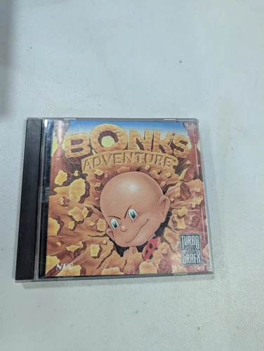Turbografx-16 Bonk's Adventure CIB Tested
