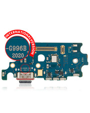 Original Charging Port Board W/Sim Card Reader for Samsung Galaxy S21  G996B 