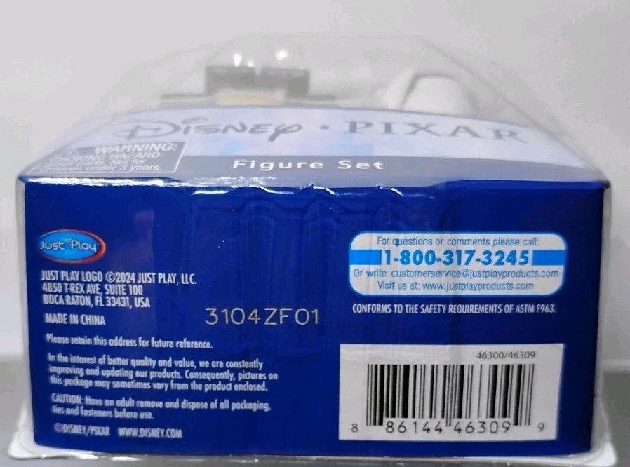 Juego de figuras Disney Pixar WALL-E & EVE Just Play  Foto 4 de 4