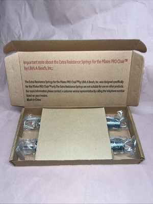 Life s A Beach 11'' Springs for Malibu Pilates PRO Chair   Extra Resistance   NEW