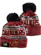 Cleveland Cavaliers New Era Winter Beanie Hat Pom
