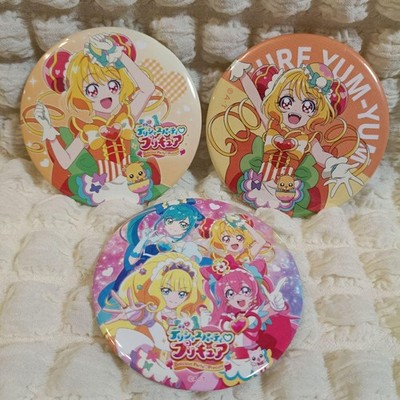 Cure YumYum Pin Badge Delicious Party Precure Pin Badge Collectible Item
